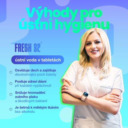 Ústní voda v tabletách