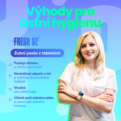 Zubní pasta v tabletách
