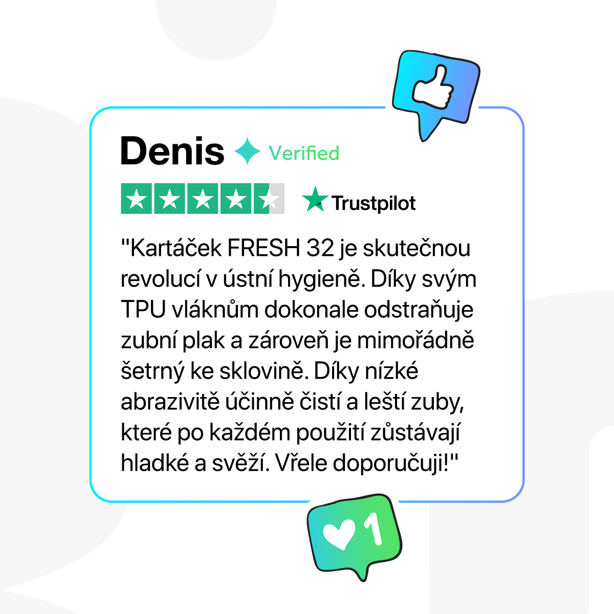 Kartáček s technologií 3D Bristle Dynamics™