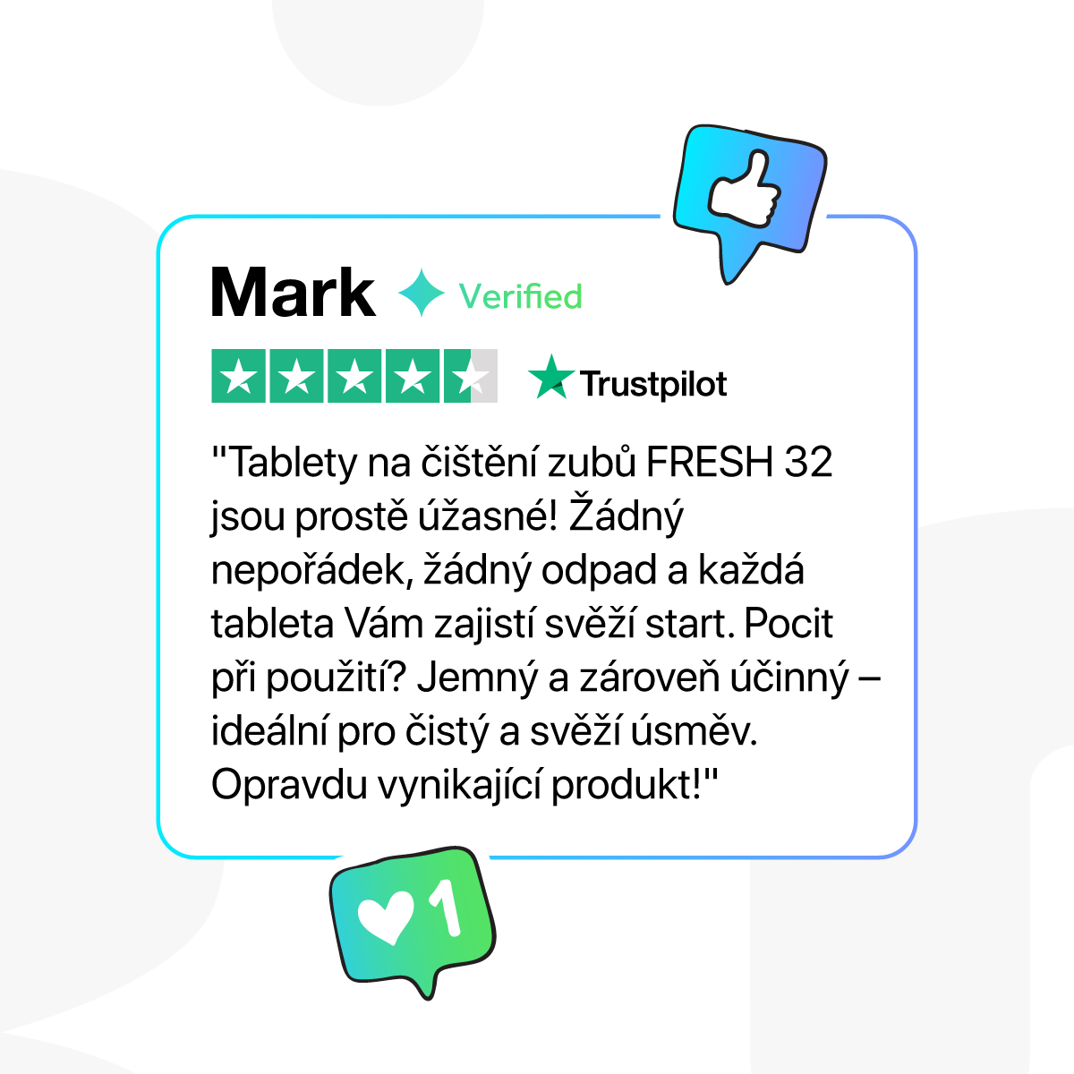 Zubní pasta v tabletách