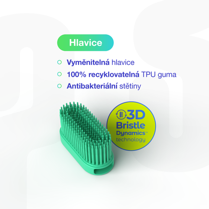 Hlavice 3D Bristle Dynamics™