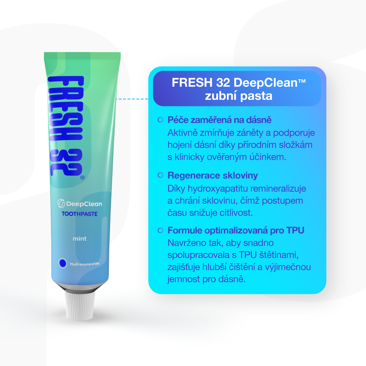 Remineralizační zubní pasta