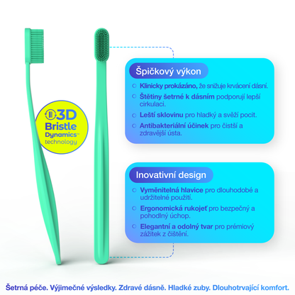 Kartáček s technologií 3D Bristle Dynamics™